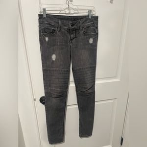 Black Orchard black/grey skinny jeans size 26
